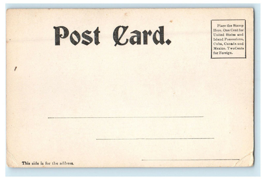 c1905s Medomak River, Waldoboro Maine ME Unposted Antique Postcard