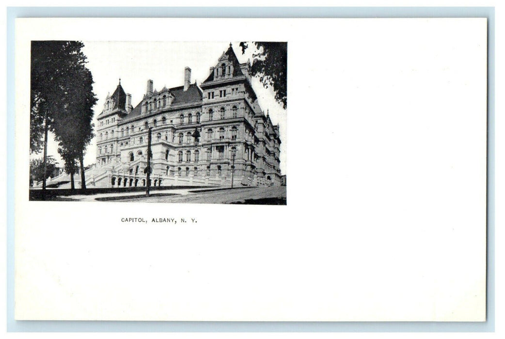 1901 Capitol View, Albany, New York NY Antique Unposted Postcard