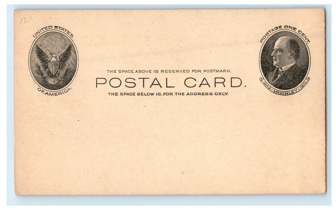 c1902 C.H Faxon MFG CO. Union Shirt Pants Chestertown NY Advertising Postcard