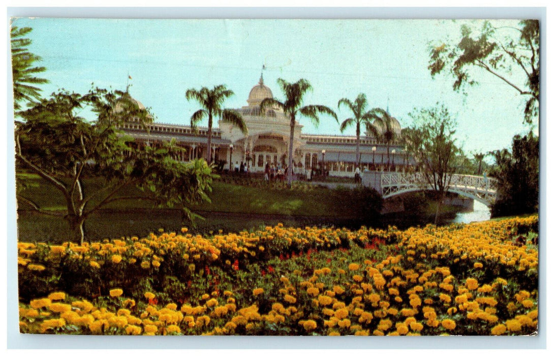 c1970s The Crystal Palace Restaurant Fort Lauderdale Florida FL Posted Postcard