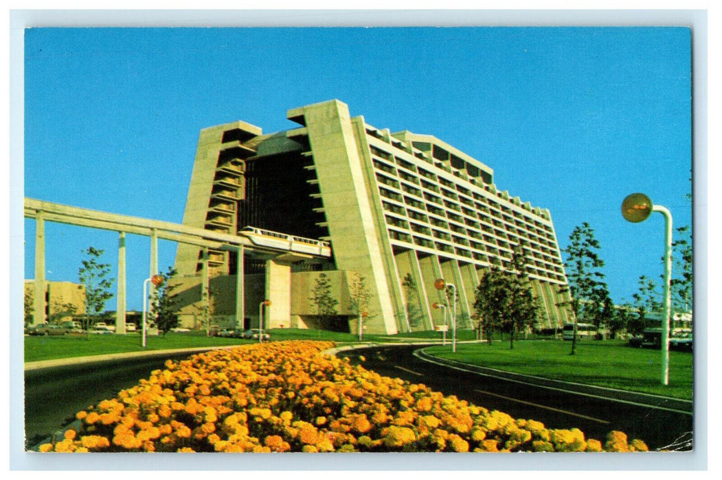 1973 Contemporary Resorts With Wide Range of Vacation Florida Posted Postcard