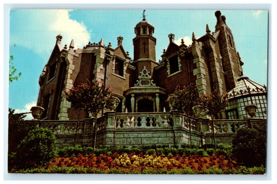 c1960's The Haunted Mansion Walt Disney World Florida Unposted Postcard