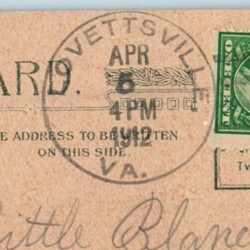 1912 A Joyous Eastertide Girl And Rabbit Eggs Basket Chicks Winsch Back Postcard