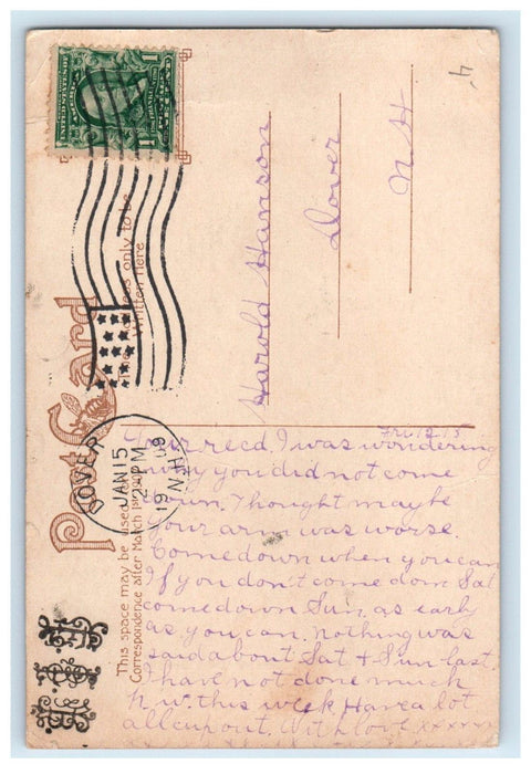 1909 First Church Of Christ Scientist Manchester New Hampshire NH Postcard