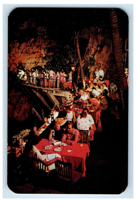 La Perla Hotel Mirador Restaurant Dining Room Acapulco Gro Mexico Postcard