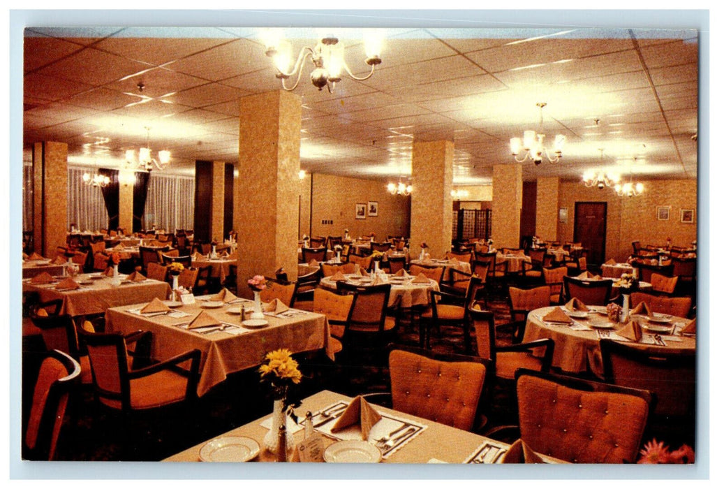 c1960's Dining Room, Orlando Lutheran Towers Orlando Florida FL Postcard