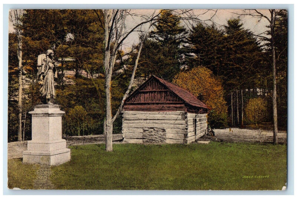 c1960's Mary Jamison Monument Indian Letchworth State Park Castile NY Postcard