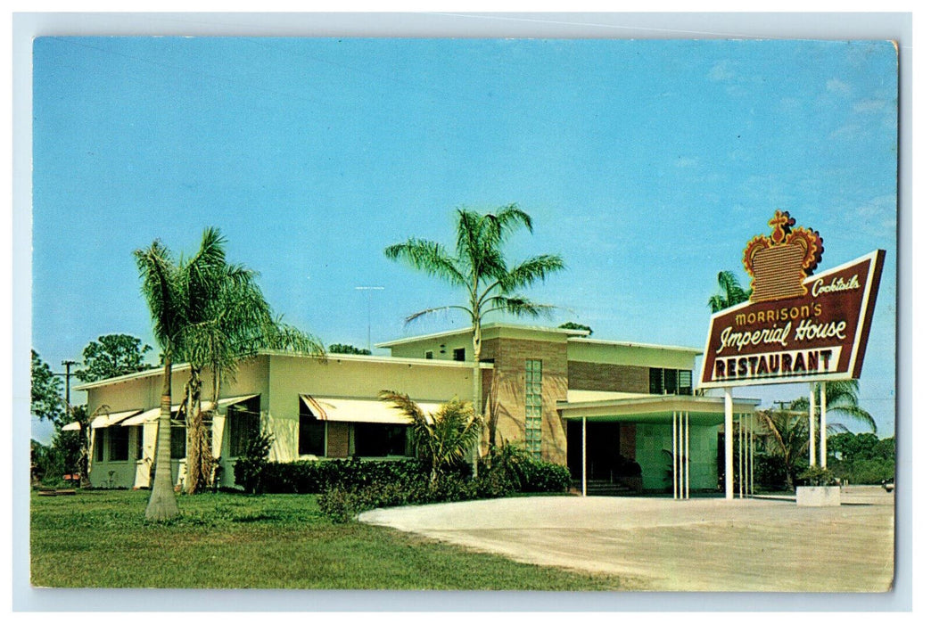 c1960's Morrison's Imperial House Restaurant, Sarasota Florida FL Postcard