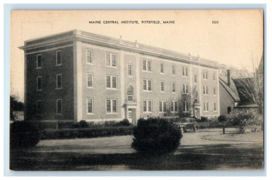 c1910 Maine Central Institute Pittsfield Maine ME Unposted Antique Postcard