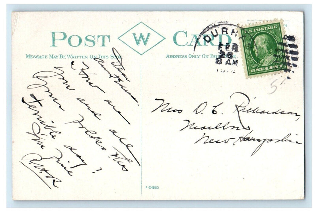 c1910's General View Of New Hampshire State College Buildings Durham NH Postcard