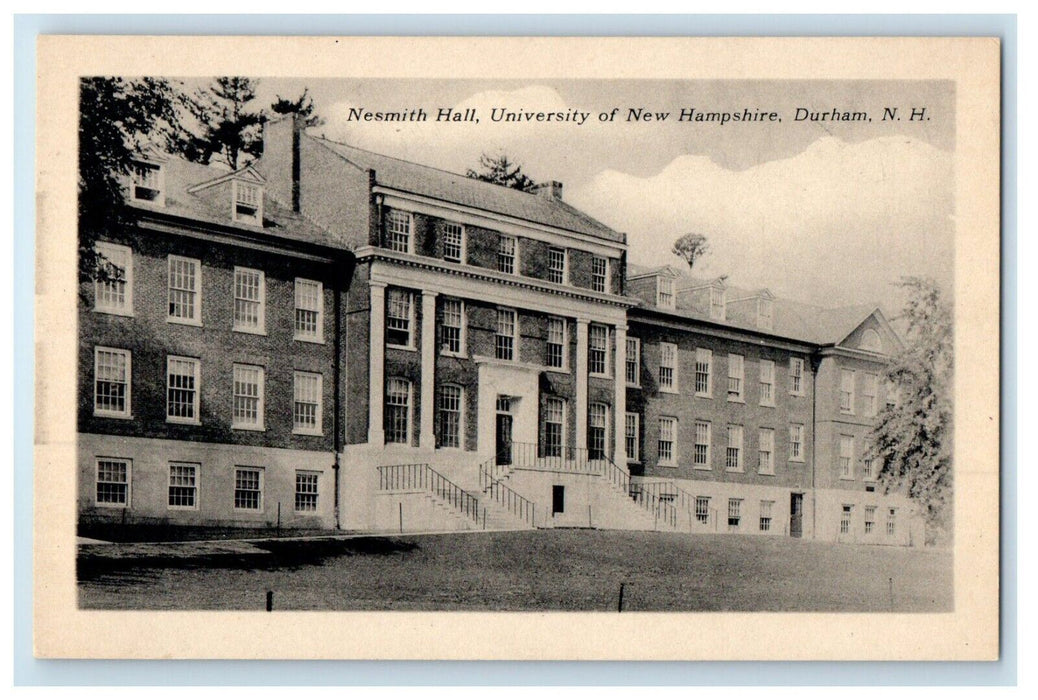 c1930's Nesmith Hall University Of New Hampshire Durham NH Vintage Postcard