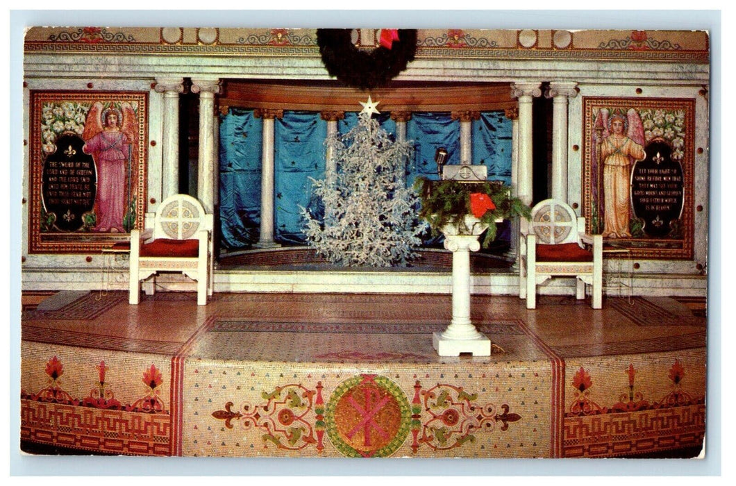 c1950's The Delaware Avenue Baptist Church Interior Buffalo New York NY Postcard