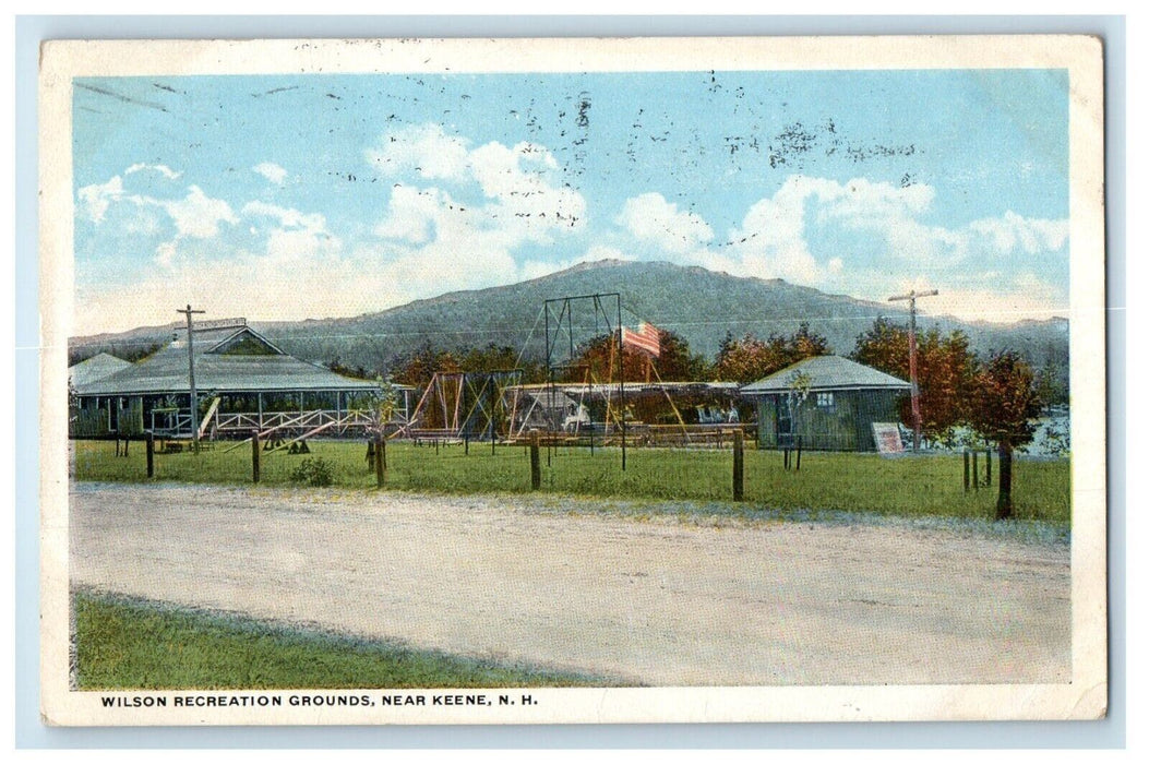 c1910 Wilson Recreation Grounds Near Keene New Hampshire NH Vintage Postcard
