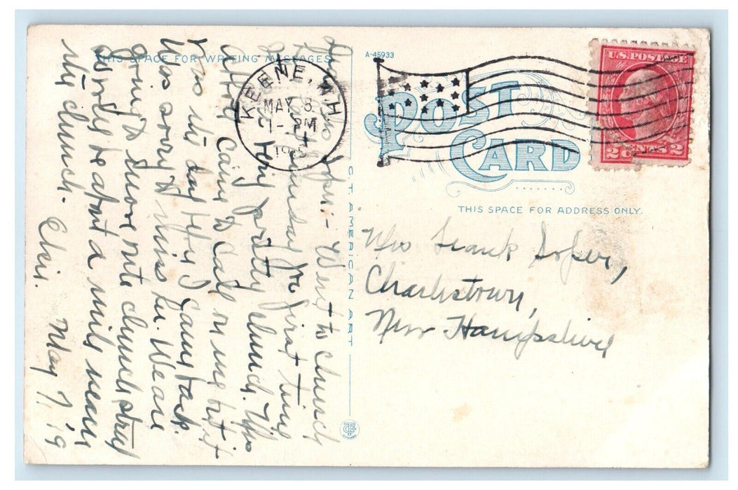c1910 Wilson Recreation Grounds Near Keene New Hampshire NH Vintage Postcard