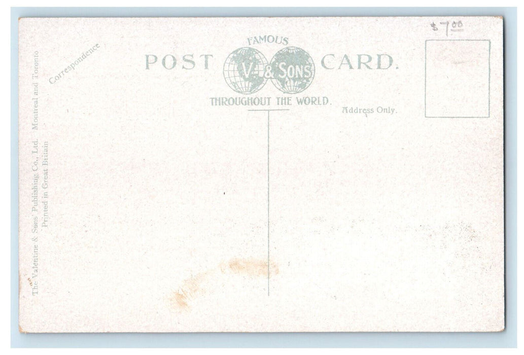 c1910 Horses Scene, Canadian Dragoons Toronto Exhibition Unposted Postcard