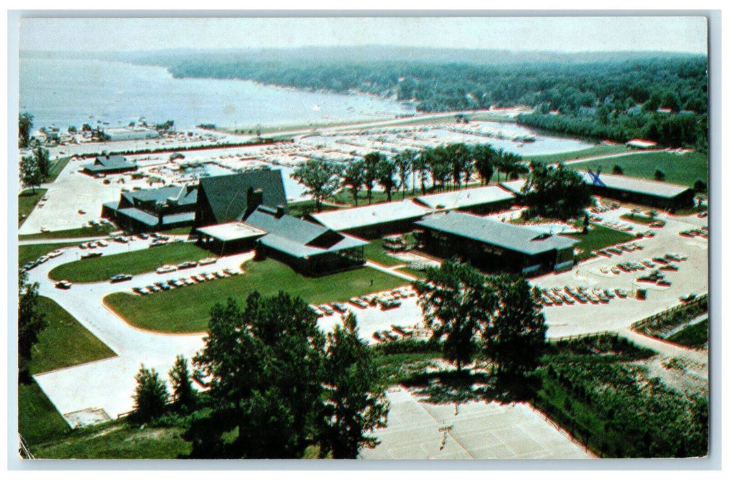 1973 The Abbey On Lake Geneva Fontana Wisconsin WI Vintage Postcard