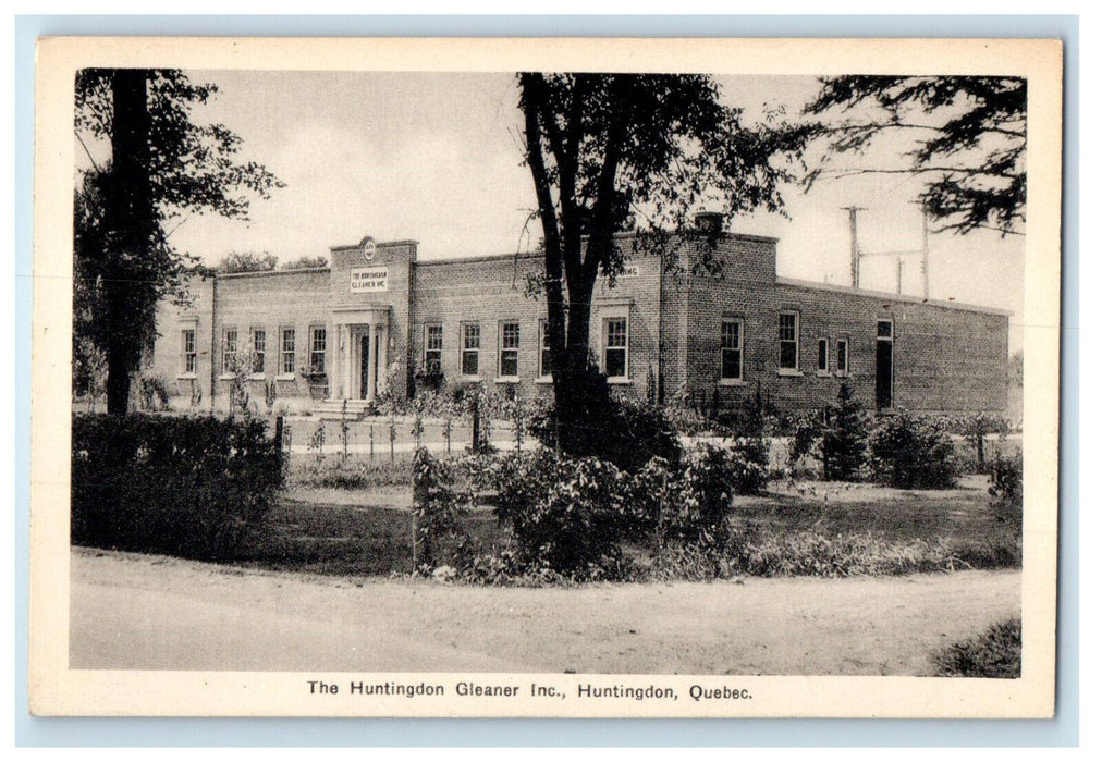 c1950's The Huntingdon Gleaner Inc Huntingdon Quebec Canada Vintage Postcard