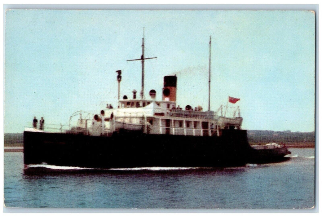 S. S. Steamer Ship Charles A. Dunning Nova Scotia Ferry Services Canada Postcard