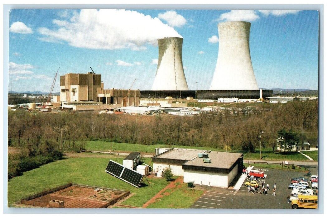 c1980's Limerick Generating Station Montgomery Country Pennsylvania PA Postcard