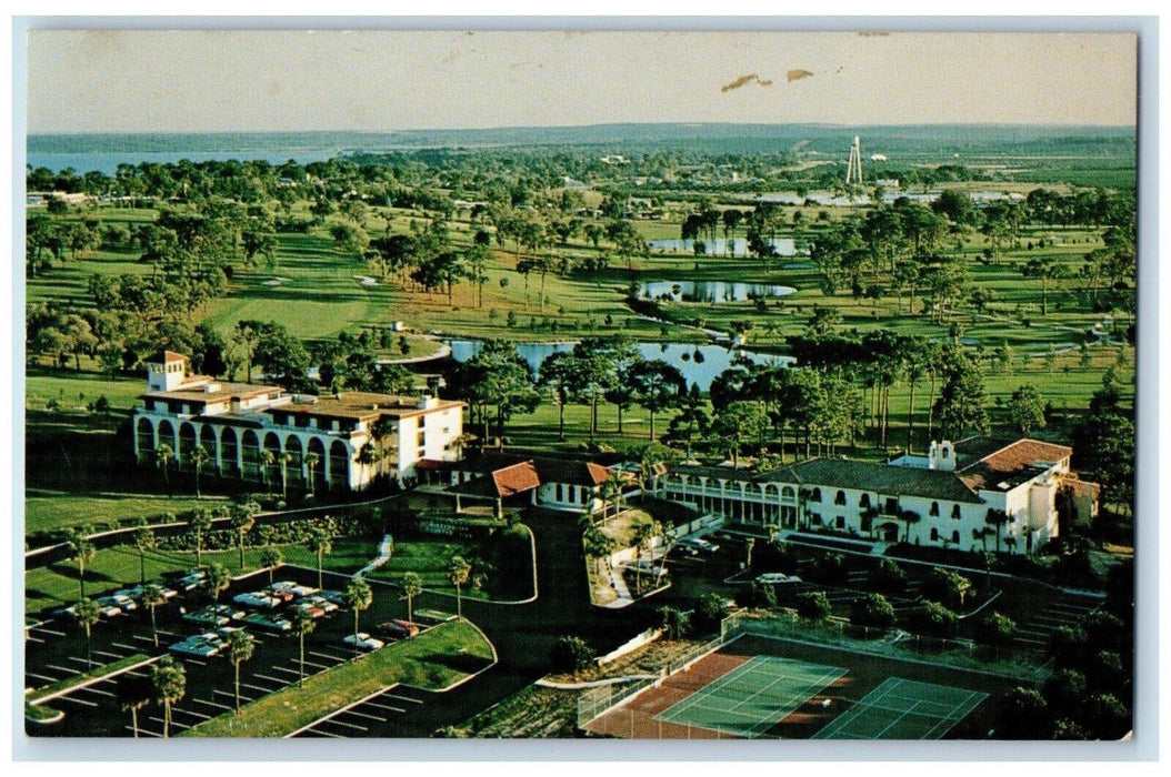Aerial View Mission Inn Country Club Golf Resort Howey-In-The-Hills FL Postcard