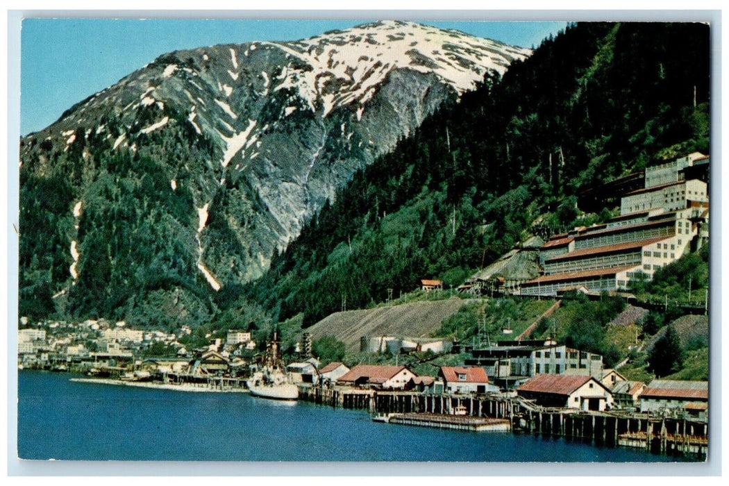 1960 Juneau Alaska Federal Territorial Natural Alaska Card Naturalcolor Postcard
