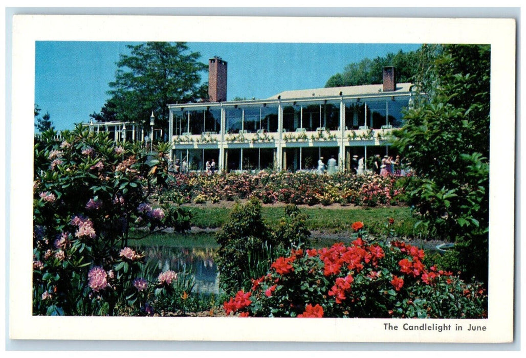 1960 Patricia Murphys Candlelight Restaurant Central Yonkers New York  Postcard