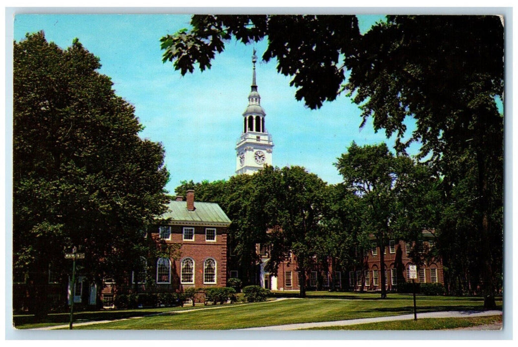 1970 Baker Memorial Library Dartmouth College Hanover New Hampshire NH Postcard