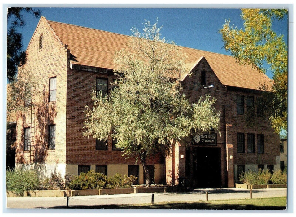 1992 Mccurdy Mission School Mccracken Gymnasium Española New Mexico NM Postcard