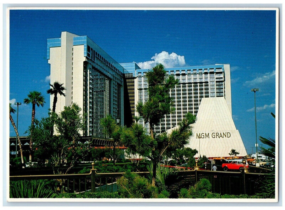 MGM Grand Hotel Fabulous Strip Building Las Vegas Nevada NV Vintage Postcard