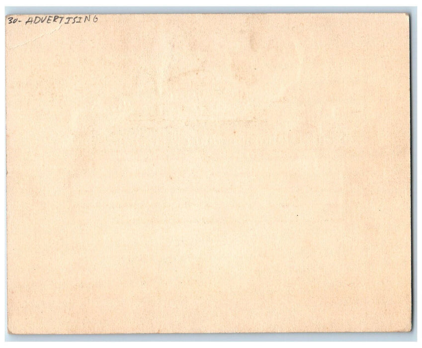 Christmas Holly Candle Sweigart's Photo Service Shop Advertising Postcard