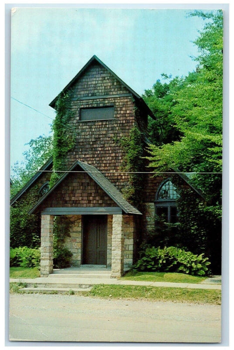 c1960 Presbyterian Church Chapel  Eagles Mere Pennsylvania PA Vintage Postcard