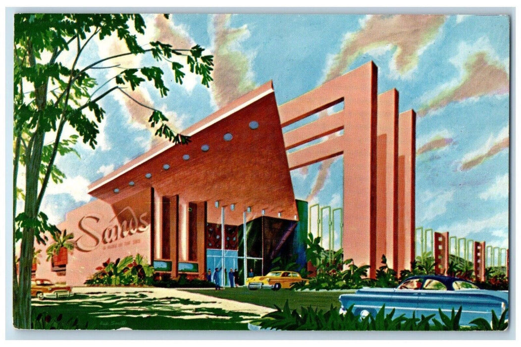1981 Sands Resort Hotel Business Building Exterior  Las Vegas Nevada NV Postcard