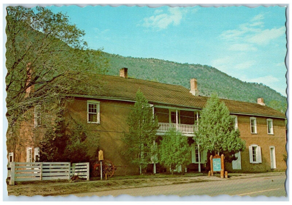 Exterior View Of Lincoln Country Courthouse New Mexico NM Vintage Postcard