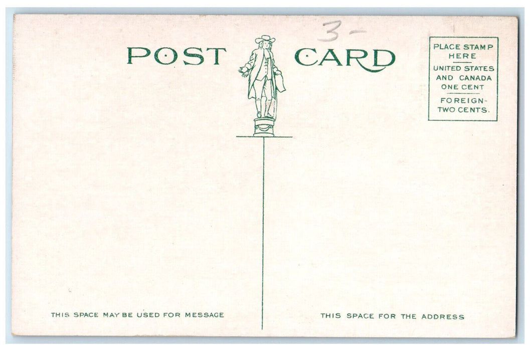 c1910 Administration and Detention Buildings Gloucester New Jersey NJ Postcard