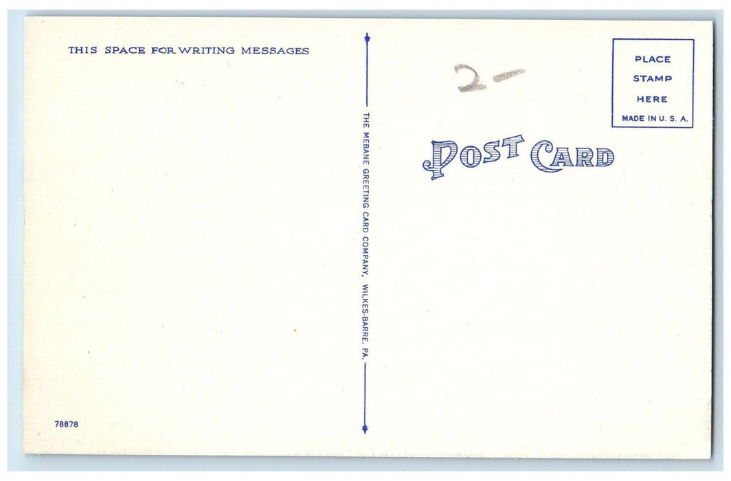 c1950's Maloney Field Phillipsburg High School Phillipsburg NJ Postcard