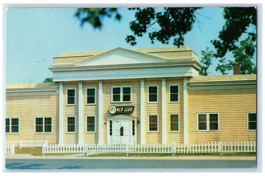 c1960's Non-Commissioned Officers Club Fort Monmouth New Jersey NJ Postcard