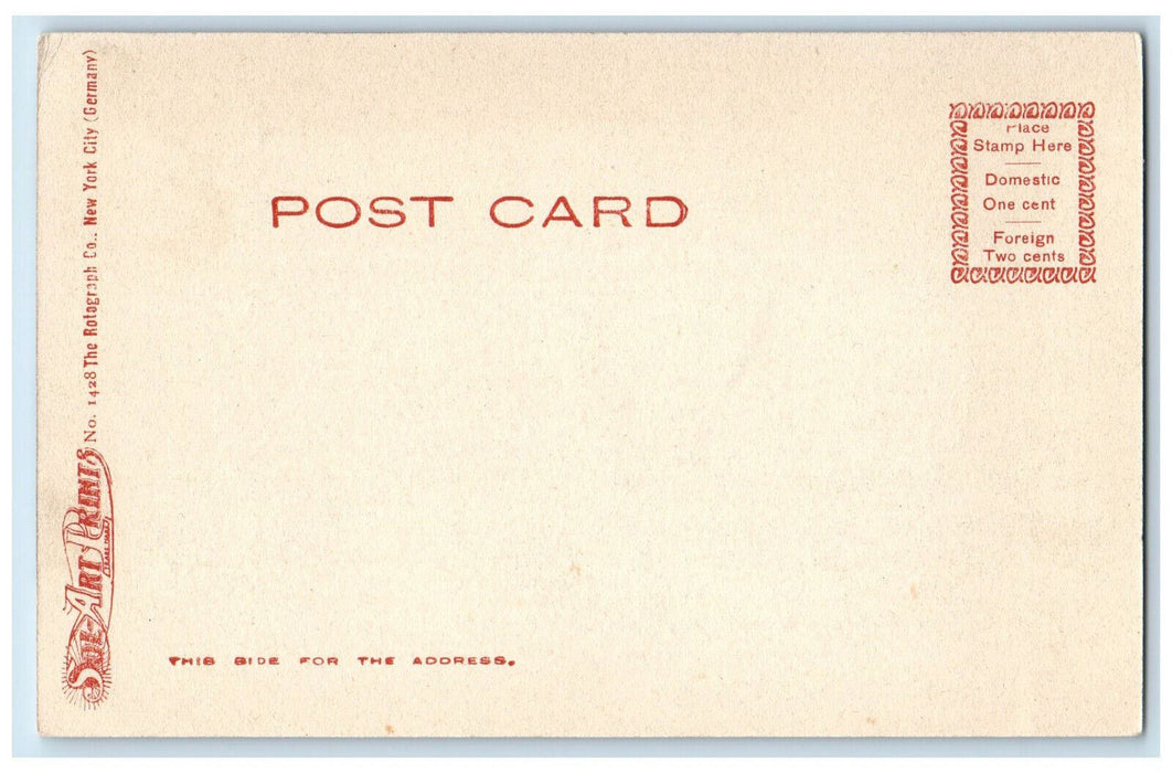 c1905 North College Wesleyan University Middletown CT John Broatch Postcard