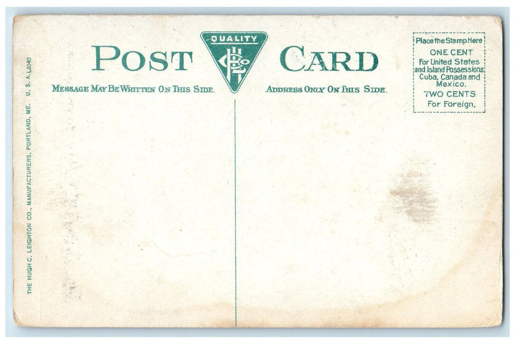 c1910 Wesleyan University Orange Judd Hall of Natural Science CT Postcard