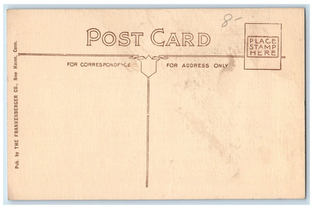 c1950's The Congregational Church Litchfield Connecticut CT Vintage Postcard