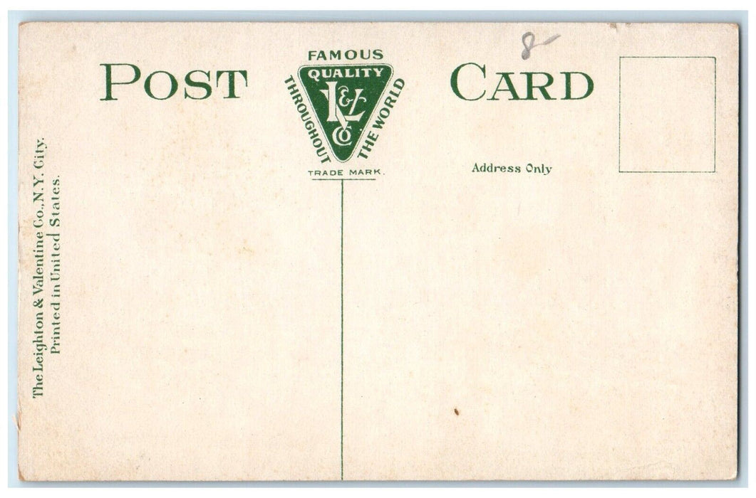 c1910 Glimpse LL Starrett Plant Power House Athol Massachusetts Vintage Postcard