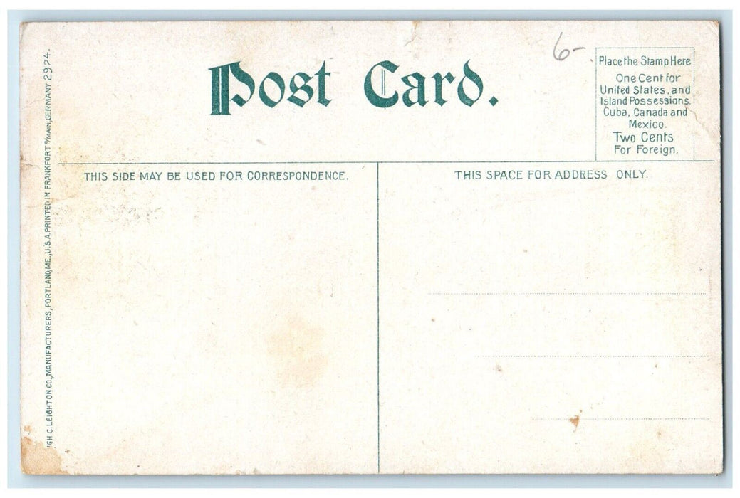 c1910 Mount Greylock City Town Adams Massachusetts MA Vintage Antique Postcard