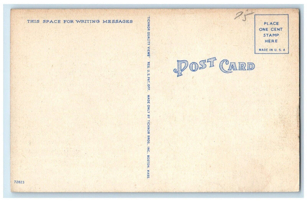 1940 St. Margarets RC Church Buzzards Bay Massachusetts Vintage Antique Postcard