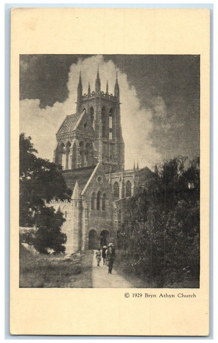 c1910's Bryn Athyn Church Bryn Athyn Pennsylvania PA Unposted Antique Postcard