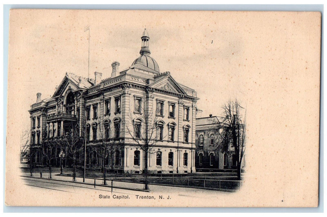 c1905 State Capitol Trenton New Jersey NJ Unposted Antique Excelsior Postcard