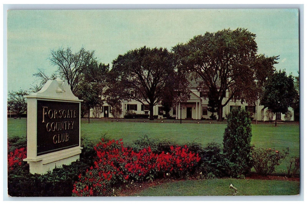 c1950's Forsgate Country Club Golf Course Jamesburg New Jersey NJ Postcard