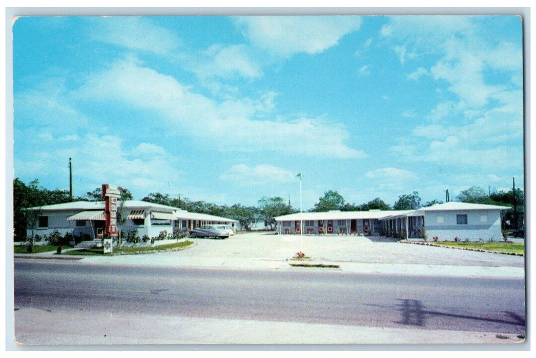c1960 Camellia Court Restaurant Cypress Gardens Winter Haven Florida FL Postcard