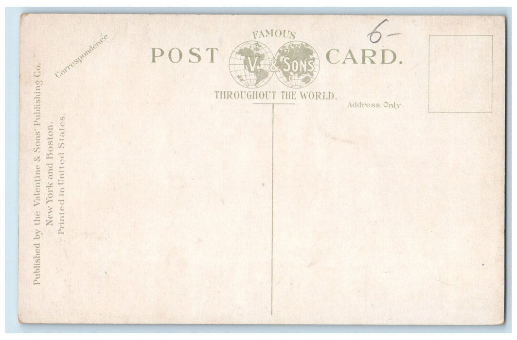 c1910 Congregational Church Montclair New Jersey NJ Antique Unposted Postcard