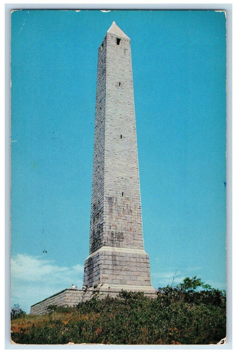 1960 High Point Monument Picturesque Sussex County New Jersey NJ Postcard