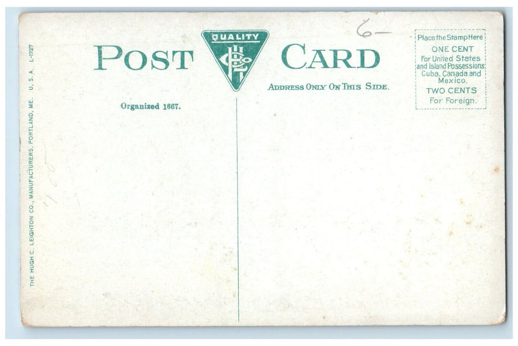 c1910 First Church Beverly Unitarian Beverly Massachusetts MA Vintage Postcard