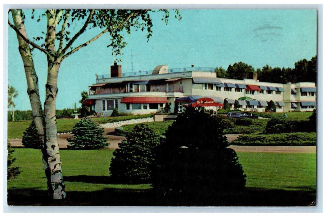 1968 View Of The Northernaire Three Lakes Wisconsin WI Vintage Postcard